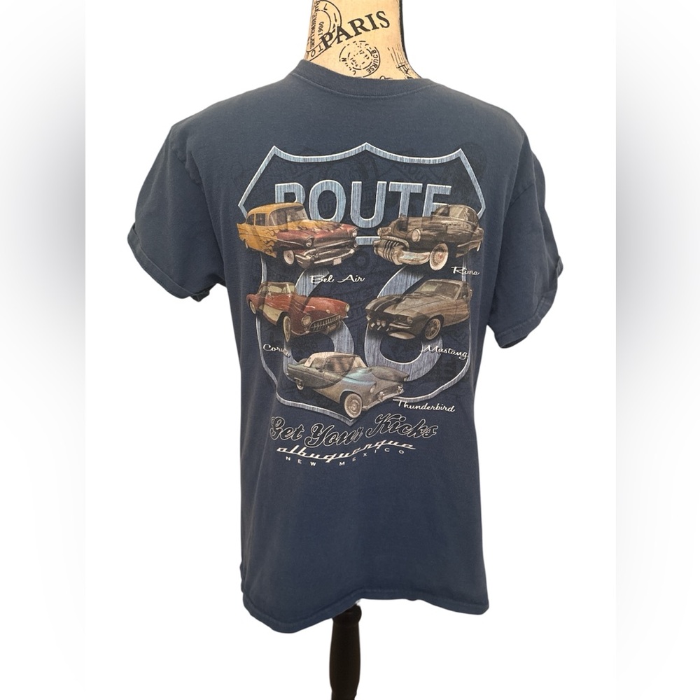 Delta Navy Graphic Tee